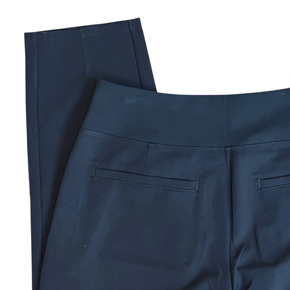 Athleta Women’s Sz 6 Black Brooklyn Ankle Pant Pull On Stretch Casual - Picture 9 of 11